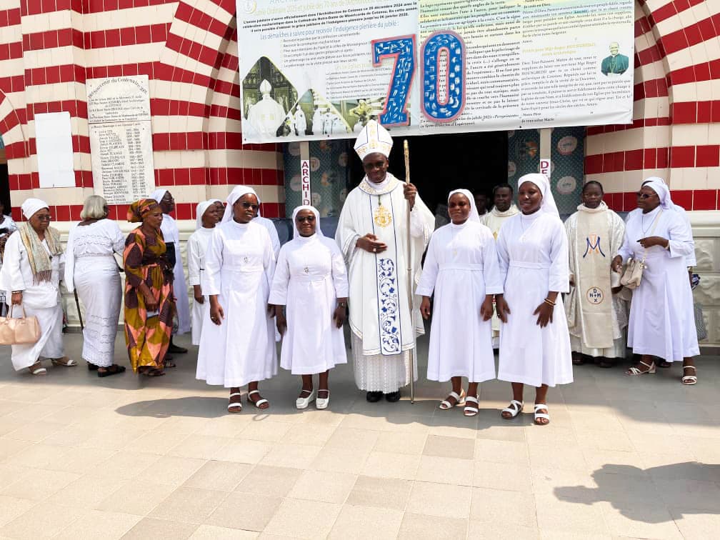 4 nouvelles vierges pour le Christ à Cotonou
